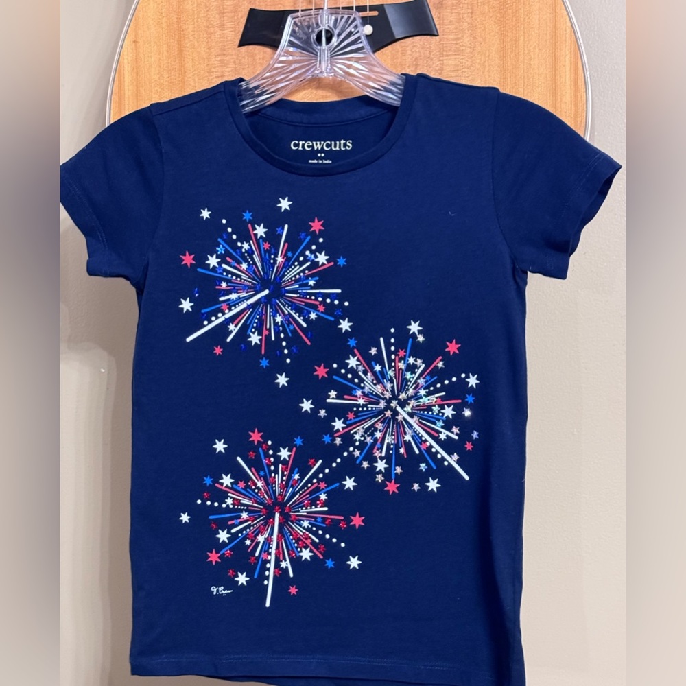 New Crewcuts Short-sleeve Teeshirt size 6-7 y.o